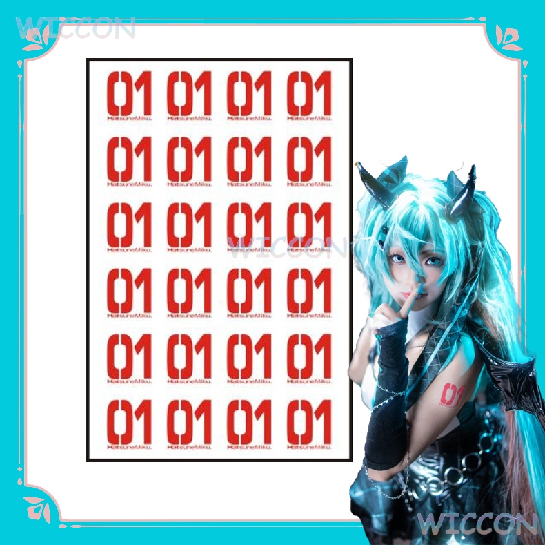 Anime Merchandise Women - Цена/Tattoo Стикер Рука Водонепроницаемый Временный Mikuku