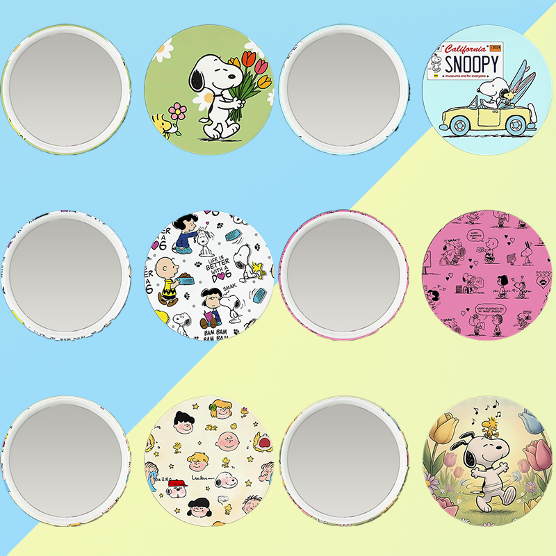 Новая брошь-зеркальце Снупи дл – обзор и цена Anime Merchandise Women
