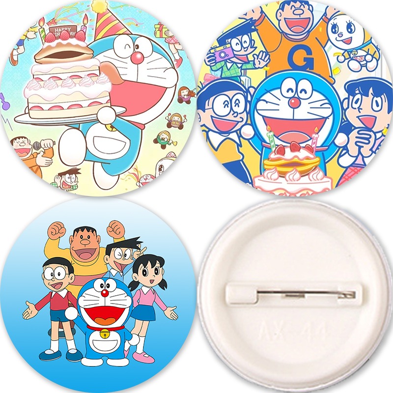Значки с Дораэмоном для женщин – обзор и цена Anime Merchandise Women